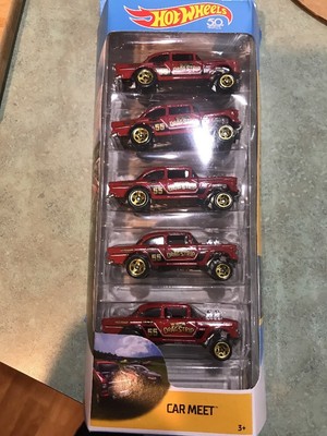 hot wheels car meet 5 pack 2018